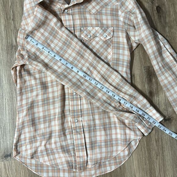 LEVI STRAUSS & CO Snap Button Down Long Sleeve Shirt - Picture 5 of 7